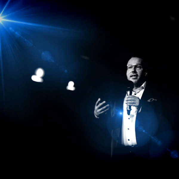 Thomas beim Speakerslam im Mastershausen.